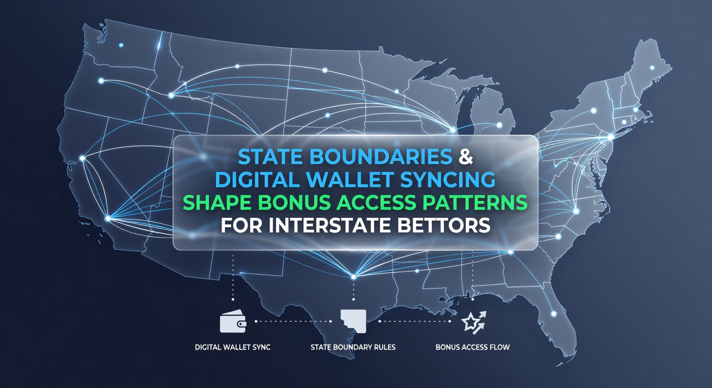 Smartphone screen displaying wallet sync notification alongside state boundary alert for bonus eligibility